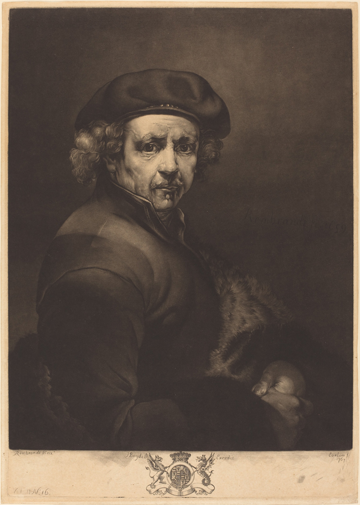  伦勃朗·梵·莱茵 Rembrandt van Rijn——自画像15
